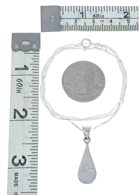 Southwest Multicolor Inlay Sterling Silver Box Chain Necklace Set JX129111